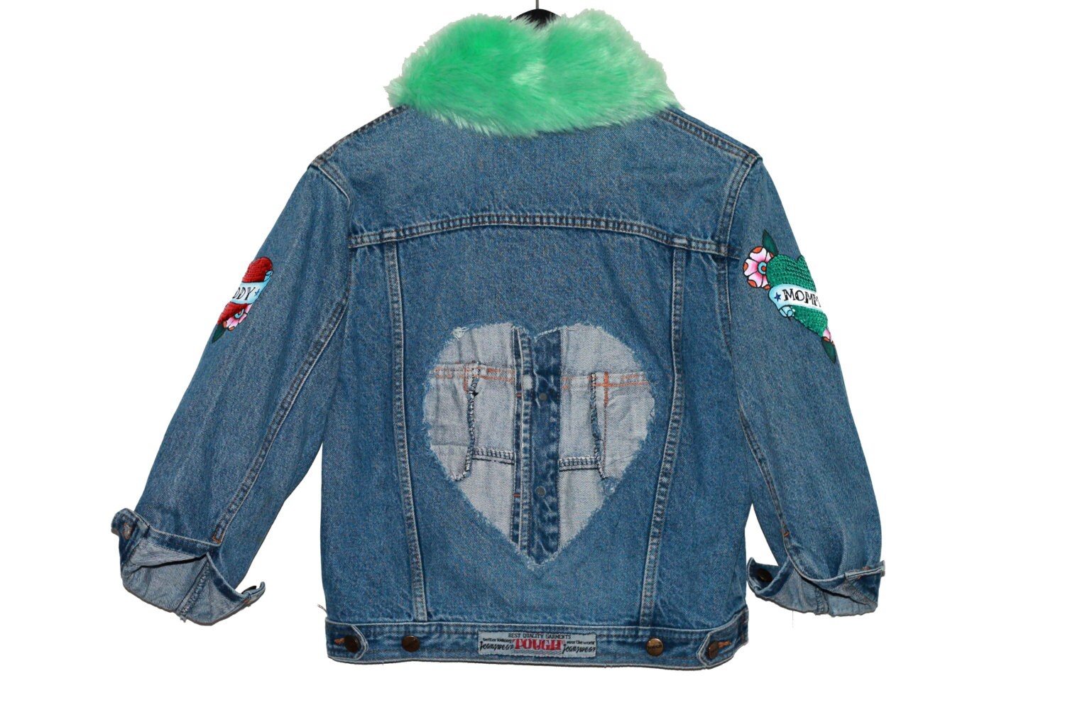 mom and dad jean jackets