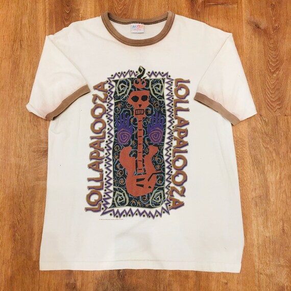 1995 Lollapalooza ringer t shirt LARGE
