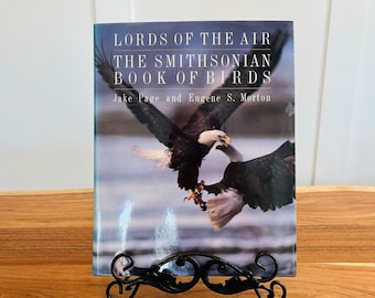Vintage Coffee Table Book Lords of the Air First Edition | 1989 Vintage Book Shelf Styling | Gift Wrapped | Hardcover Decor Book | Bird Book