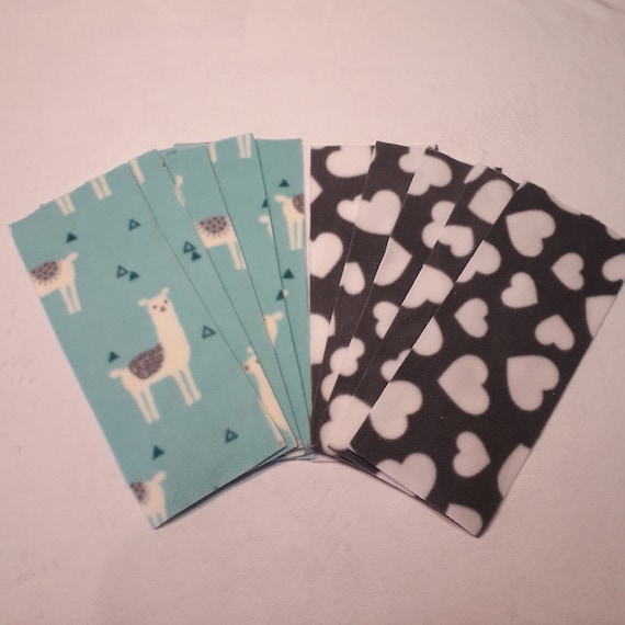 Boy Prints Fleece nappy liners Pack 10 Washable Fleece Nappy Liners 