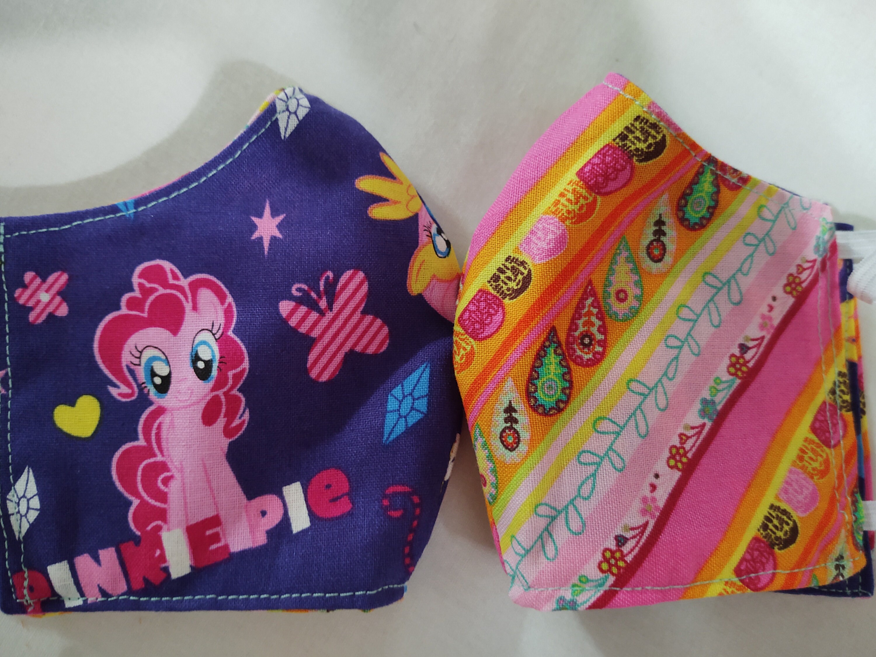 Fun child's My Little Pony face mask with colorful Etsy