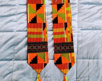 Minister's stole made from Kente Cloth