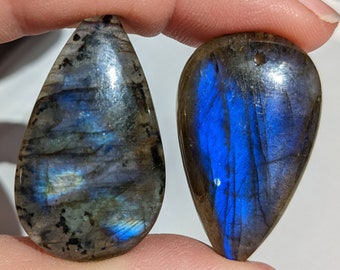 65ct Quality Labradorite Pendants Beads Labradorite Focal Beads 34mm Labradorite Drop Briolettes Labradorite Centerpieces LB8P6A0041