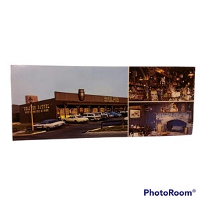 Panoramic 8 1/2 in. Vintage Cracker Barrel Postcard Goodlettsville TN