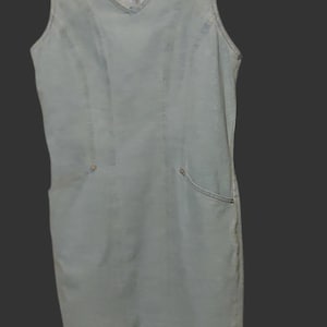 Vintage 1990s Together Denim Size 6 Dress Jumper