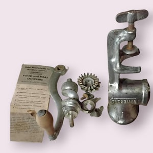 Vintage Food and Meat Grinder Union Manufacturing