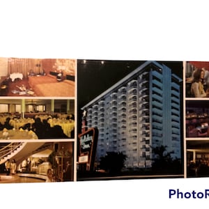 Panoramic 8 1/2 in. Vintage Holiday Inn Postcard Memphis TN