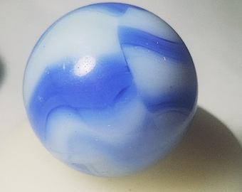 Vintage Peltier Zebra Marble 5/8in.