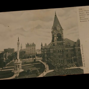 Vintage RPPC  Postcard Scranton Pennsylvania 1930&#39;s
