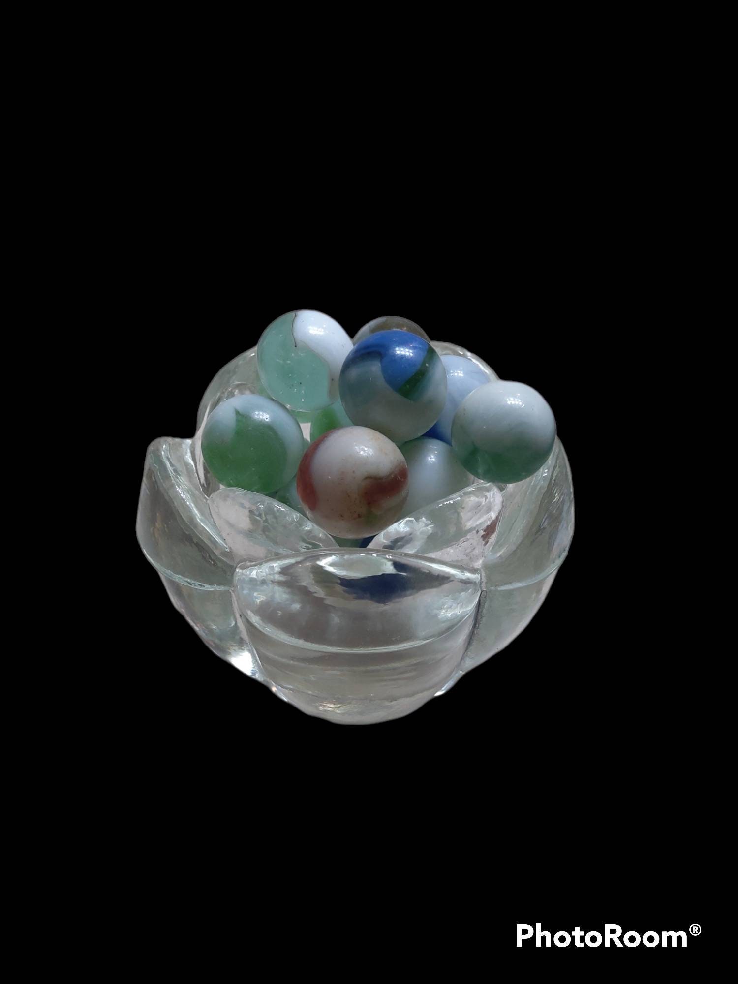 Super Nice Set of 15 Top Shelf Collectible Glass Marbles 