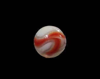 Gorgeous Antique  Marble 5/8 in. Rare Marble 6d