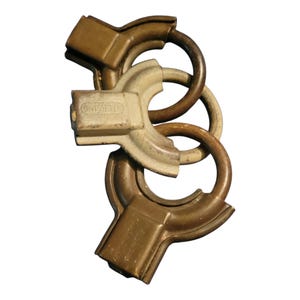 Three Vintage Brass Sterling Locks No Keys