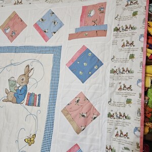 Tale of Peter Rabbit Quilt - Etsy