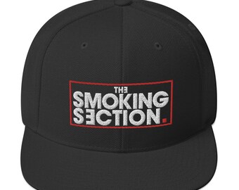 The Smoking Section Snapback Hat