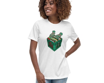 RTJDJ2 (RAP FAN x Run the Jewels) Women's Relaxed Fit T-Shirt