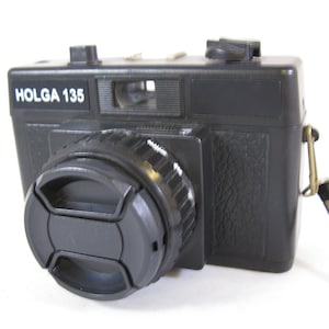 Vintage Holga 35mm Film Camera Black Color Holga 135 image 1
