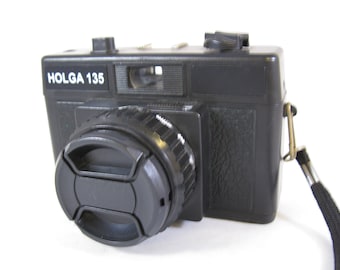 Vintage Holga 35mm Film Camera Black Color Holga 135