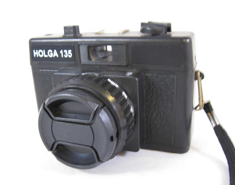 Vintage Holga 35mm Film Camera Black Color Holga 135 image 1