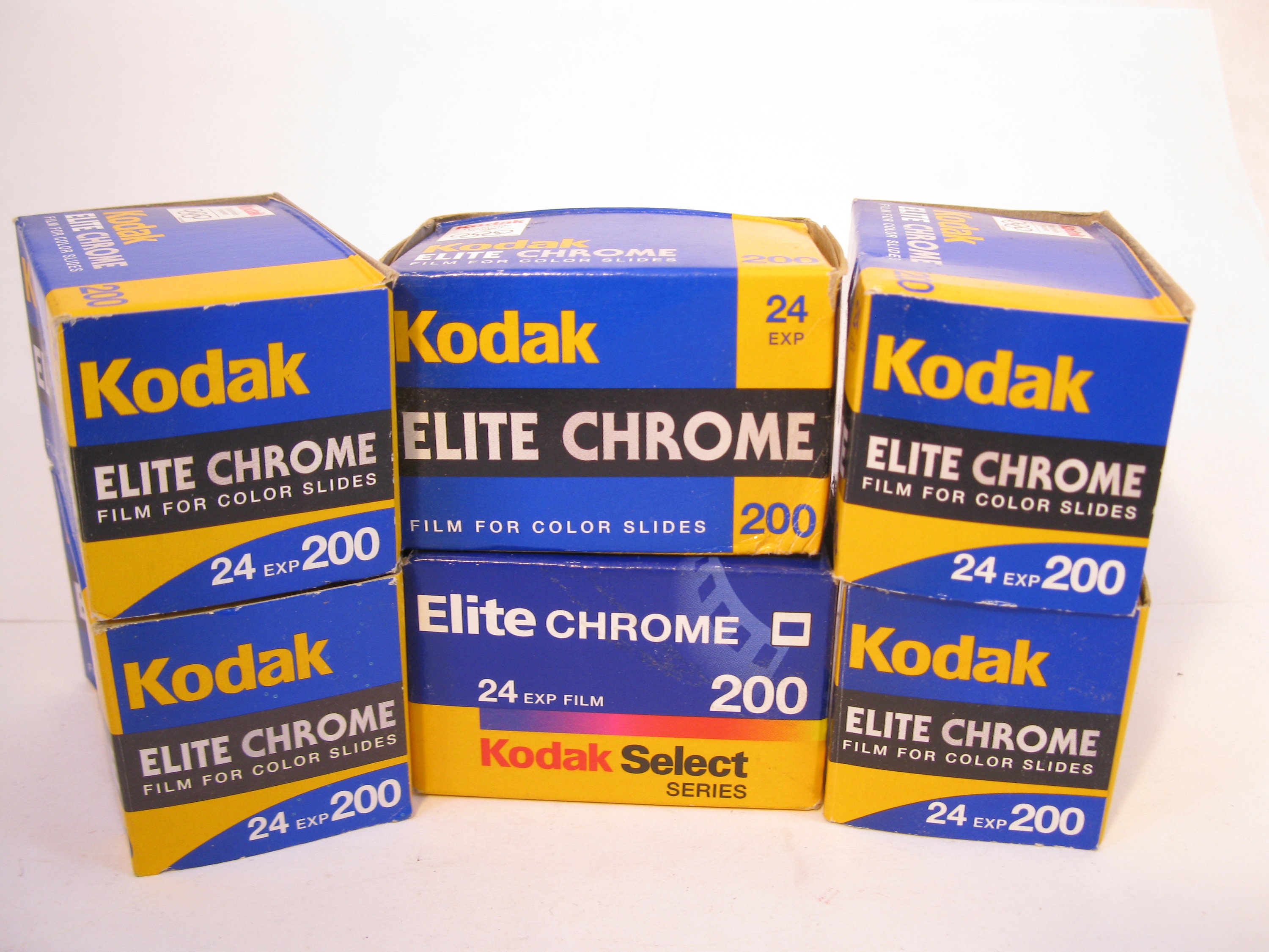 Rolls Rare Kodak Elite Chrome 200 Ektachrome 35mm X 24 Exposure