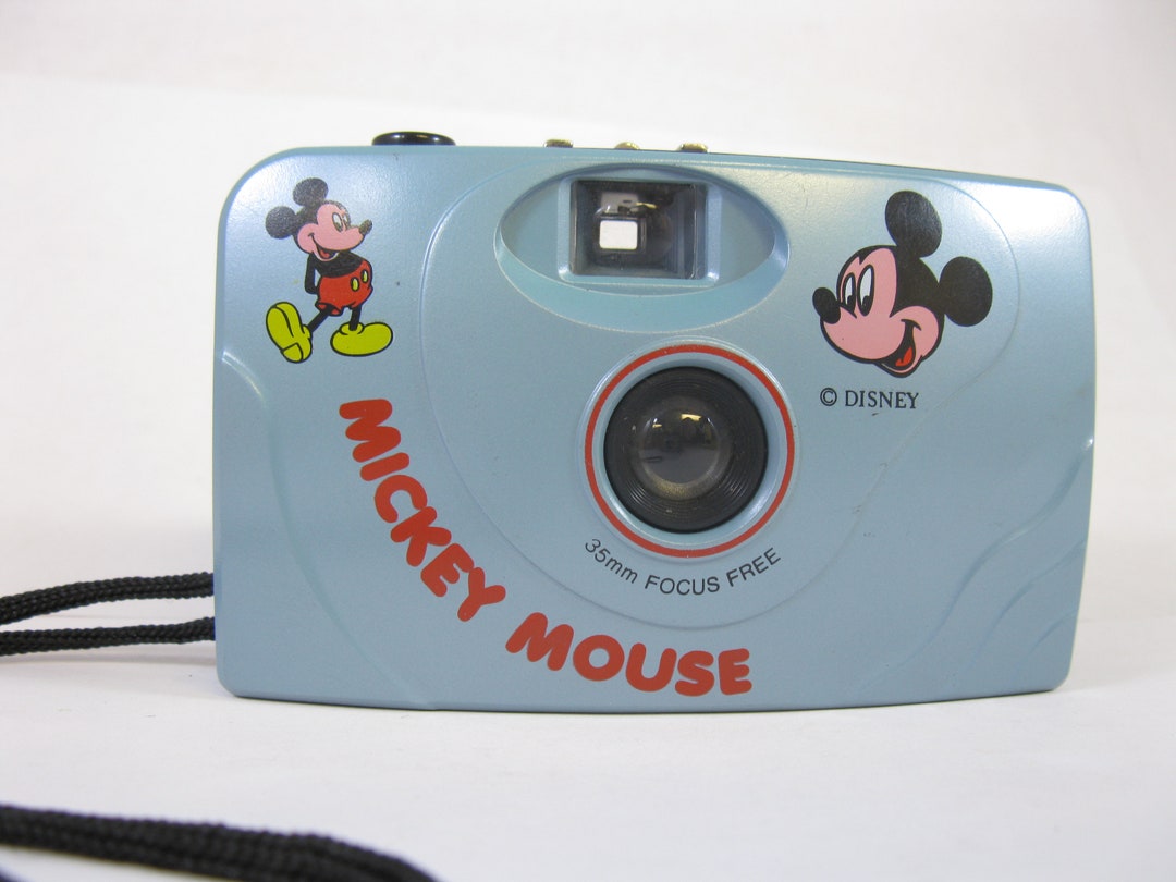Rare Vintage Mickey Mouse 35 Mm Film Camera Disney Japan