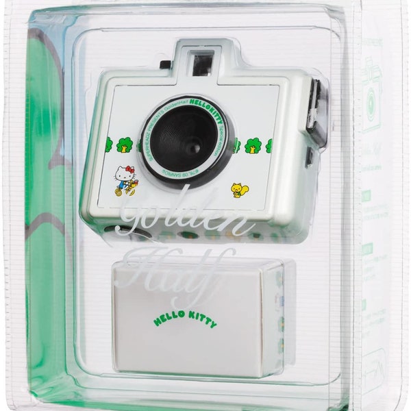 Superheadz 35mm Film Half Frame Camera Golden Half HELLO KITTY Limited Edition in Original Box with Film Sealed