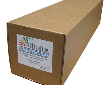 Waterproof Transparency Film for Screen Printing: 24" x 100 ft Roll