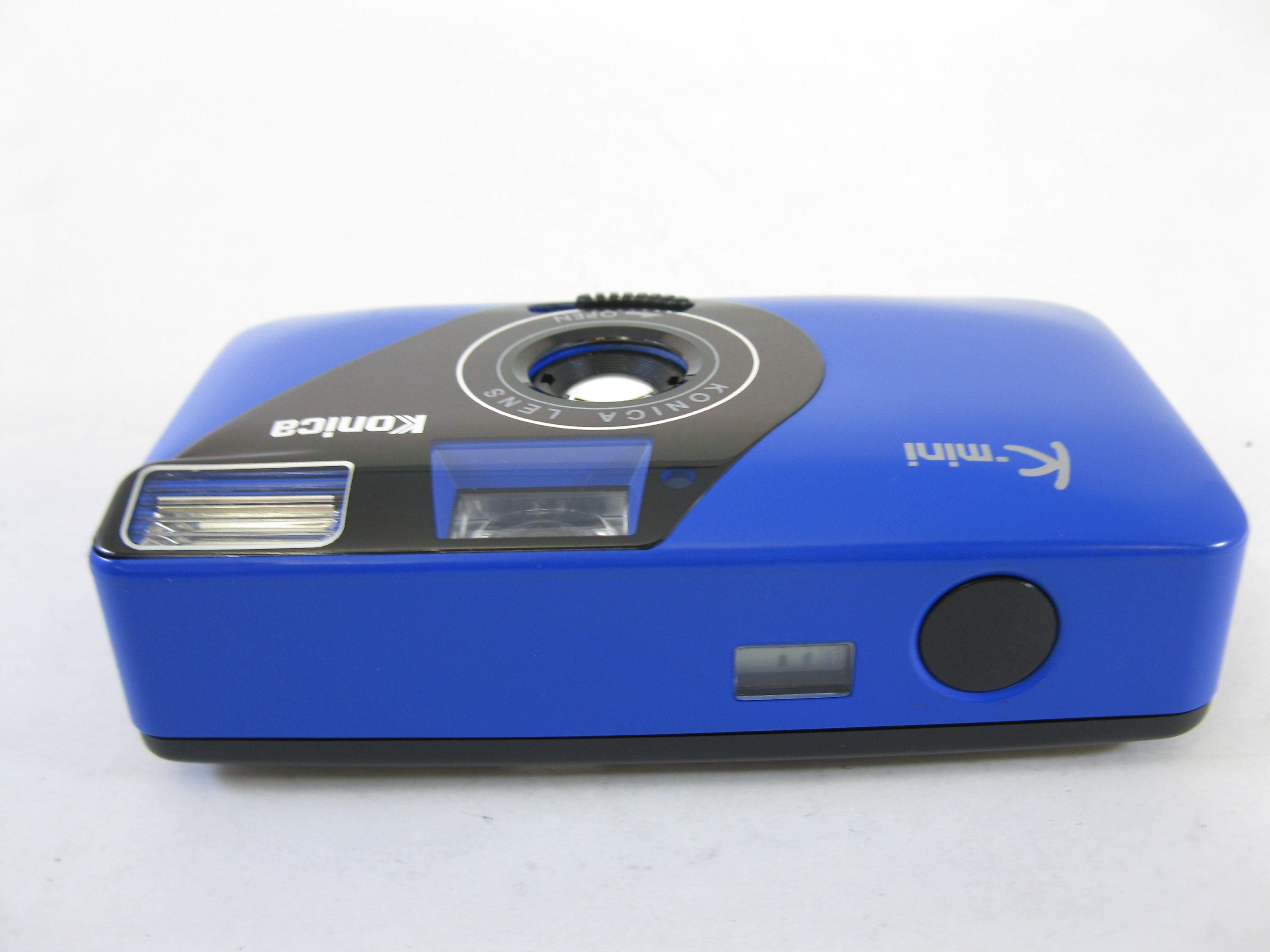 Very Rare Vintage Konica K-mini Lomography 35mm Camera Blue 28mm