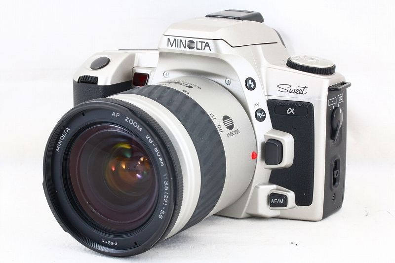 MINOLTA α Alpha Sweet SLR With Minolta AF Zoom Lens 28-80mm F/3.5