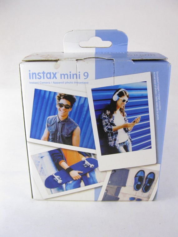 Caméra Instax Mini 9 Instant Fujifilm, Bleu Cobalt Maroc