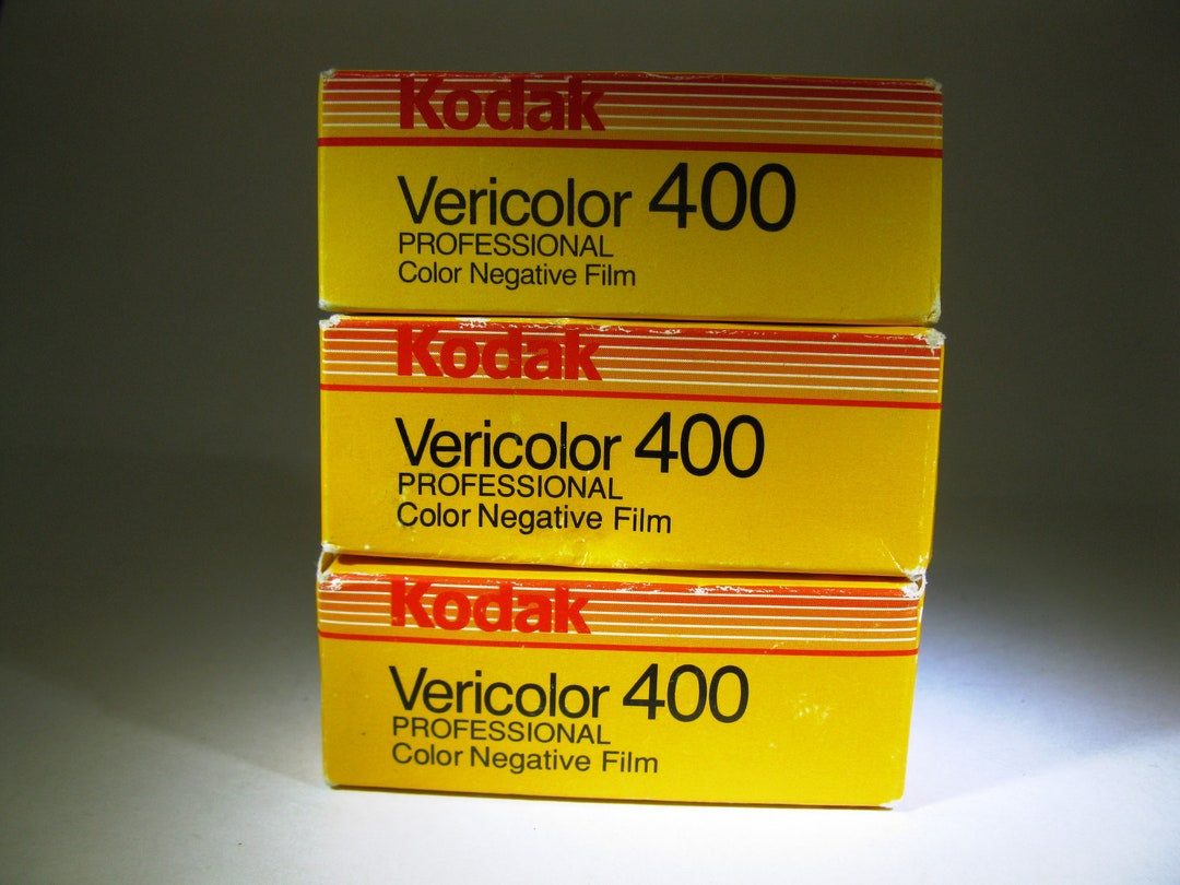 3 Rolls Vintage Kodak Professional VPH Vericolor 400 Color print
