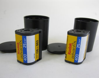 2 Rolls APS Kodak Advantix 400 - 25 Exp Color Print Film Advanced Photo System