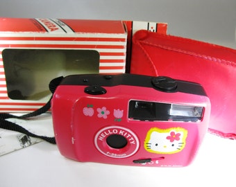 Vintage Hello Kitty 35mm Film Camera, Sanrio Japan, With Box - Etsy