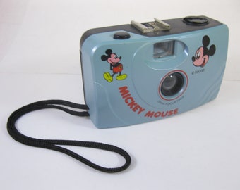 Rare Vintage Mickey Mouse 35 Mm Film Camera Disney Japan Rare Vintage Mickey Mouse 35 Mm Film Camera Disney Japan