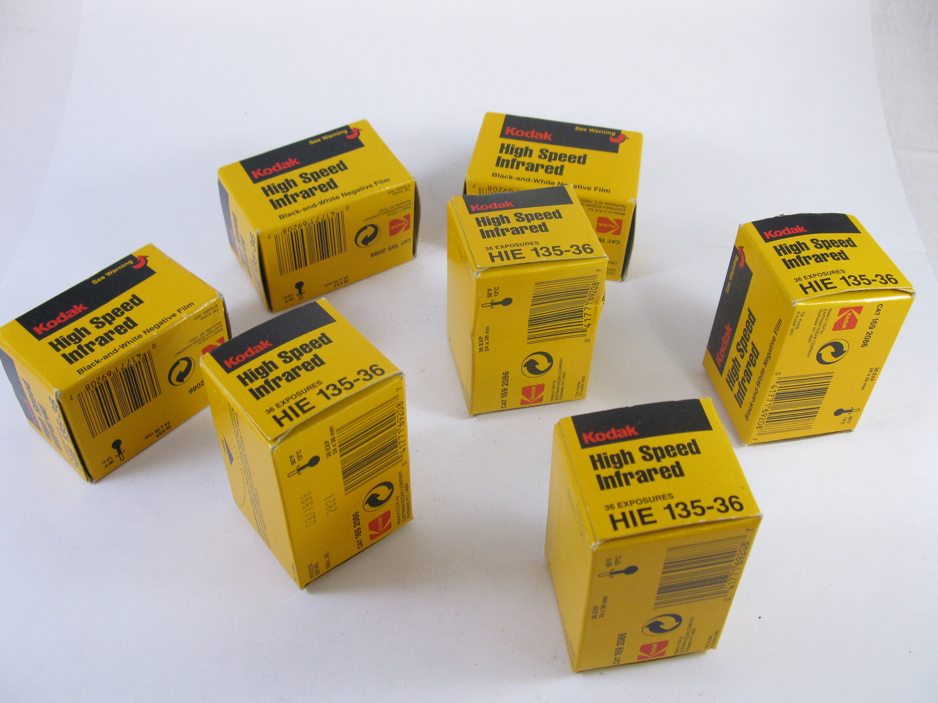 Extremely Rare Vintage Kodak High Speed Infrared Film HIE 35mm X