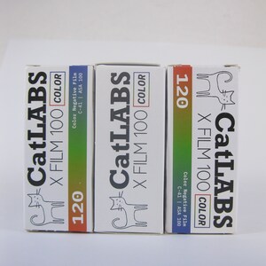 Three Rolls New Catlabs X Film 100 COLOR 120 Format - Etsy