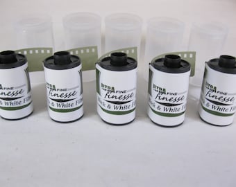 5 Rolls Ultrafine Finesse 400 35mm x 36 exp. Roll Black and White Film