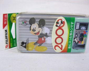 Extremely Rare Tokyo Disneyland Grand Opening Anniversary Mickey Mouse Fujifilm  Single Use APS Film Camera