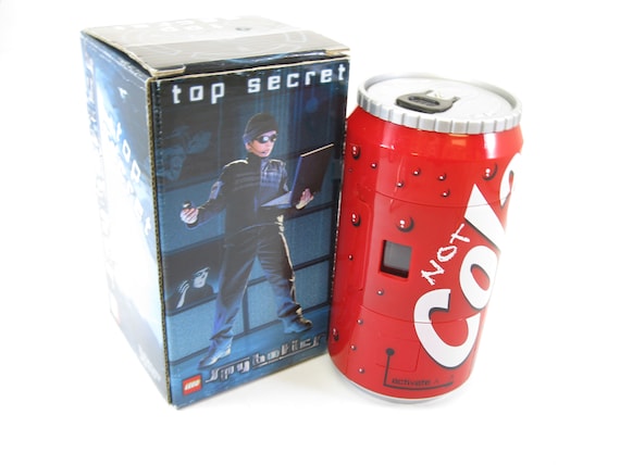 【未開封品】CAN コレクションセット　缶型BOX付き Lego Spybotics Rare Vintage Can 35mm Film Camera Unique in