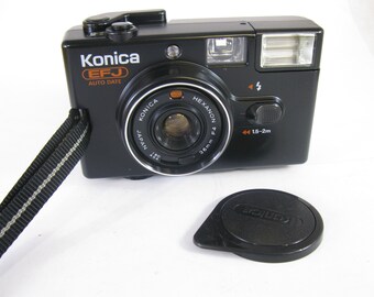 【稀少カラー】Konica C35 EFJ AUTO DATE ブルー Yahoo!オークション -「コニカ(efj」の落札相場・落札価格