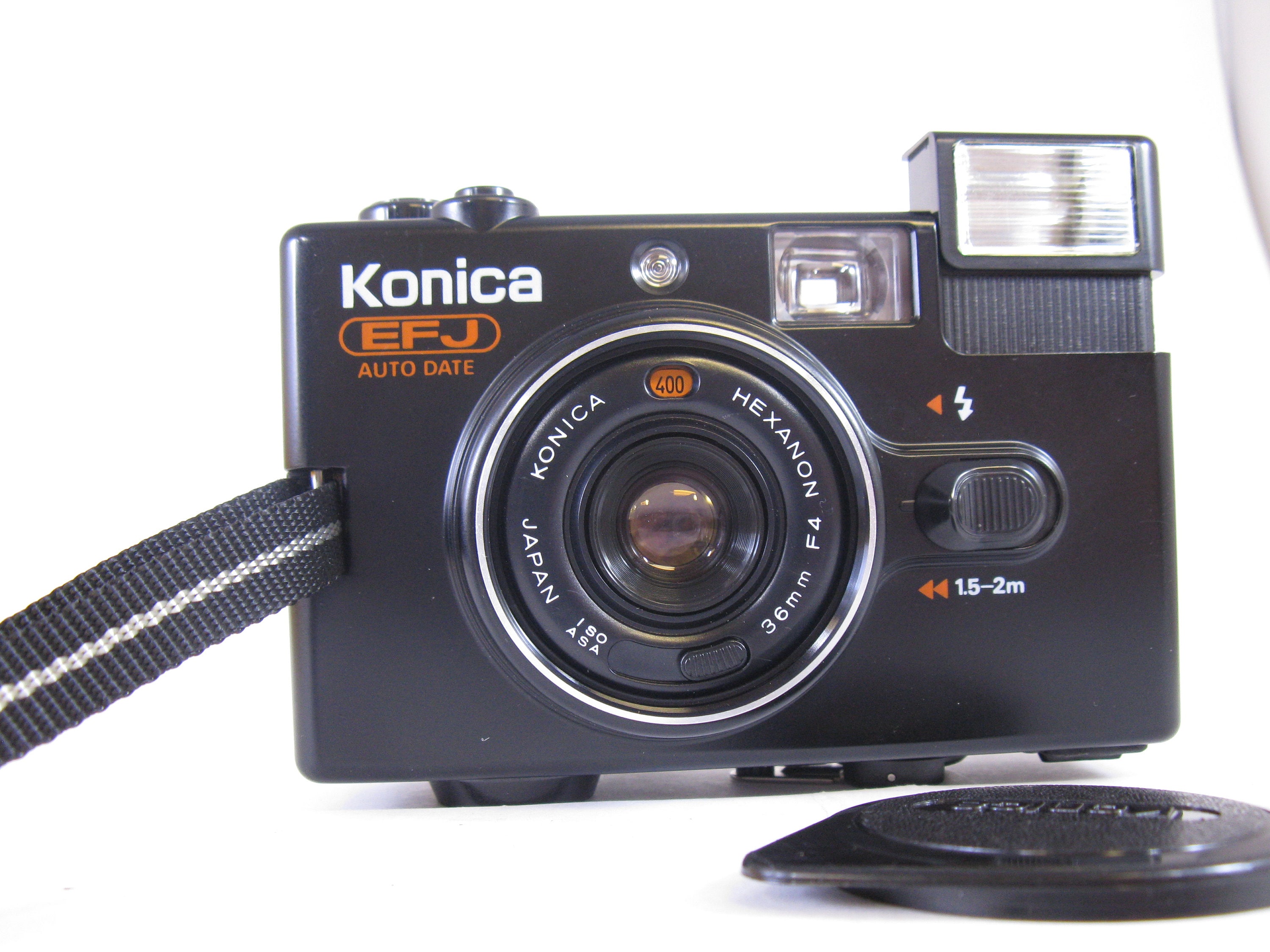 【稀少カラー】Konica EFJ AUTO DATE ブルー　動作品 Konica EFJ Auto Date – dubblefilm