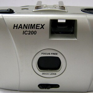 Vintage Hanimex Wide & Slim IC200 35mm Camera with Hot Shoe Wide Angle Lens
