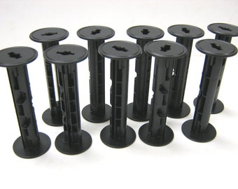thumbnail image 2 of 4 Pack Empty 120/220 Film Take-Up Spools & Reels For Medium Format Cameras 2 of 3