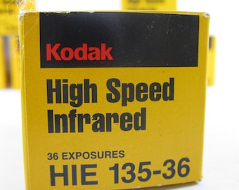 1 Roll Extremely Rare Vintage Kodak High Speed Infrared Film HIE 35mm x 36 exp