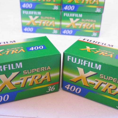 FUJIFILM Fujicolor SUPERIA X-TRA 400 35mm Color Film 36 - Etsy