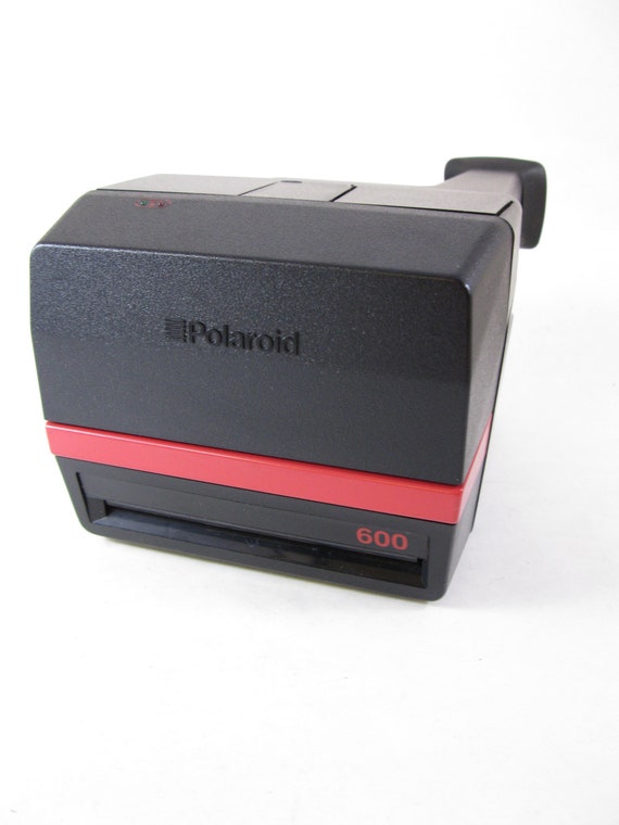 Appareil Photo Instantané Polaroid 600 Cool Cam Rouge, Avec Sangle, Rare Et Testé !