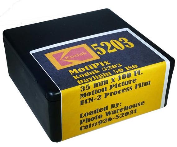Kodak Vision3 5203 35 Mm X 100 Motion Picture Motipix ECN-2