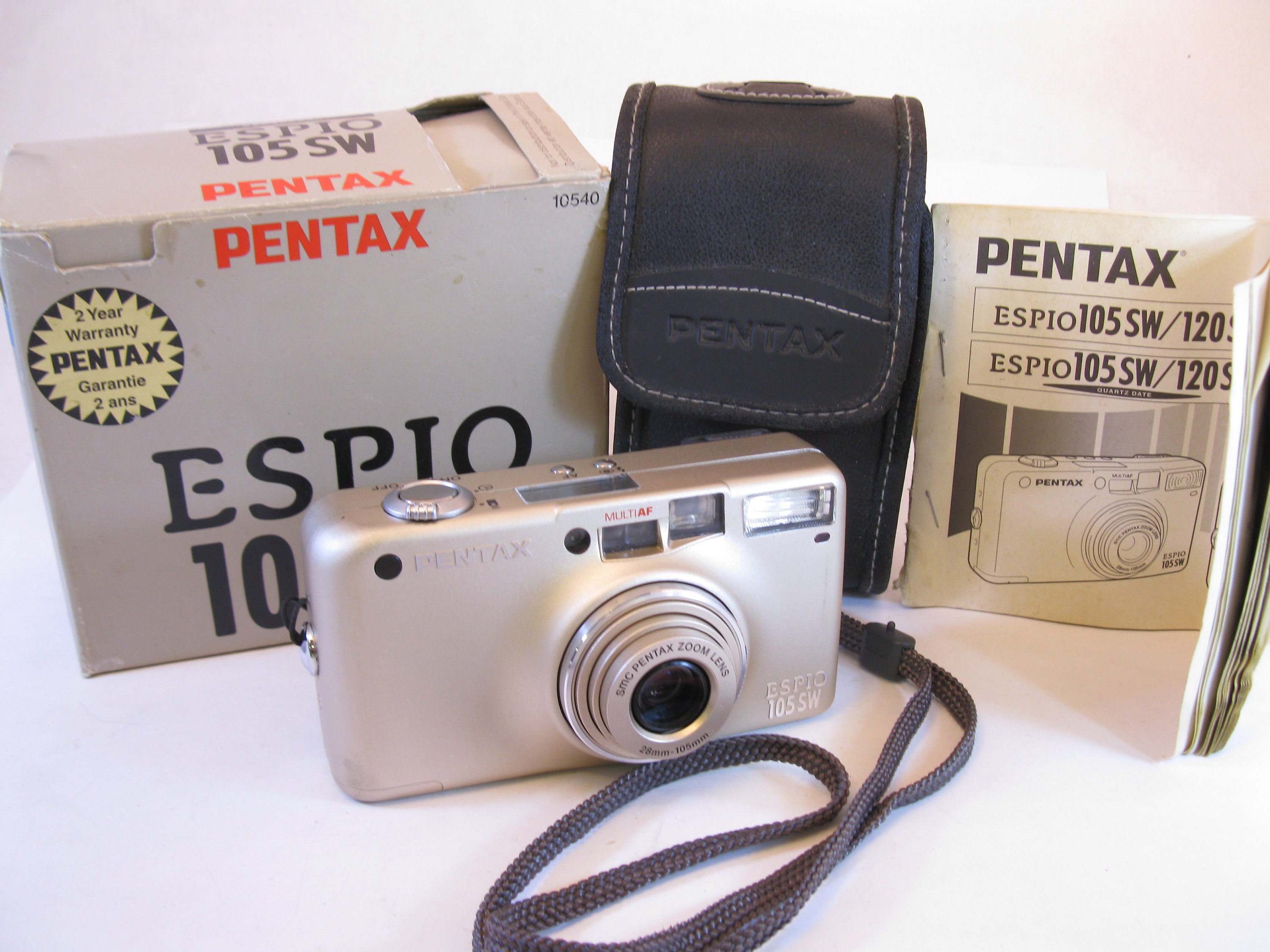 新品HOT PENTAX ESPIO 105SW コンパクトフィルムカメラ smc W2XTc