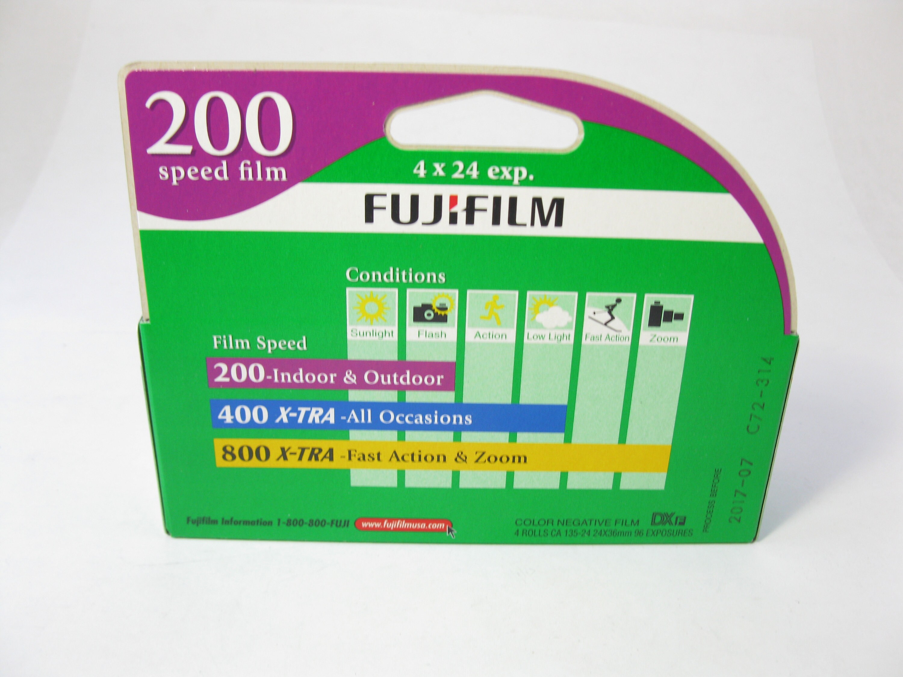 Lot De 5 Pellicules Photo 35 Mm Périmées – Casino, Carrefour, Fuji, 24 Poses