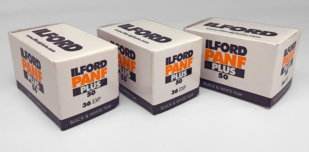 Ilford Pan F+ 35mm 36 Pose – Pellicola Bianco E Nero ISO 50, Confezione Da 5 Rulli - 2