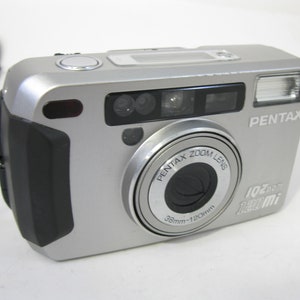 Rare Pentax IQZoom (ESPIO) 120 MI  35mm Point & Shoot Camera with Retail Box, Manual, and Strap